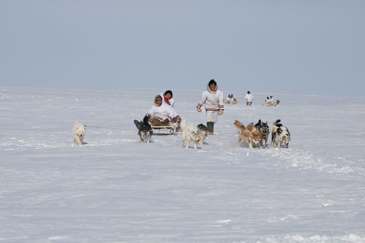 Candice Hopkins and Asinnajaq Ocula